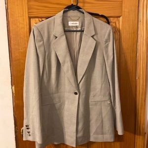 NWOT Calvin Klein Womens size 16 Blazer